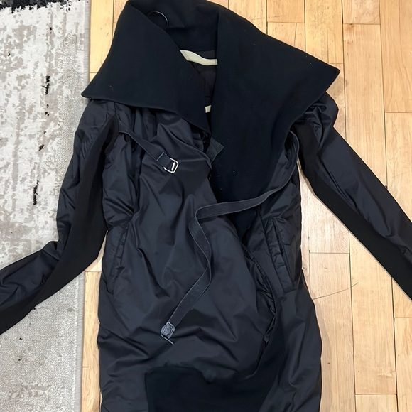 Rick Owens Asymmetrical Coat 42 - Picture 2 of 16